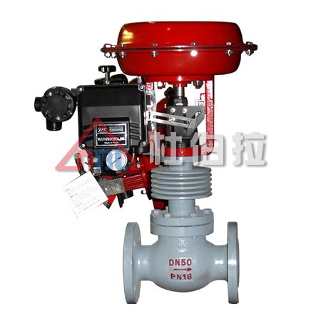 氣動薄膜襯氟單座調節閥